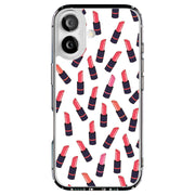 Lipstick Tough Cases For Apple iPhone (17, 16, 15, 14, 13, 12, 11, X, SE, 8, 7/ Air, Plus, Pro, Max, Mini, XR, XS), Print in USA