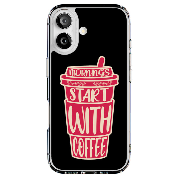 Start Coffee Tough Cases For Apple iPhone (17, 16, 15, 14, 13, 12, 11, X, SE, 8, 7/ Air, Plus, Pro, Max, Mini, XR, XS), Print in USA