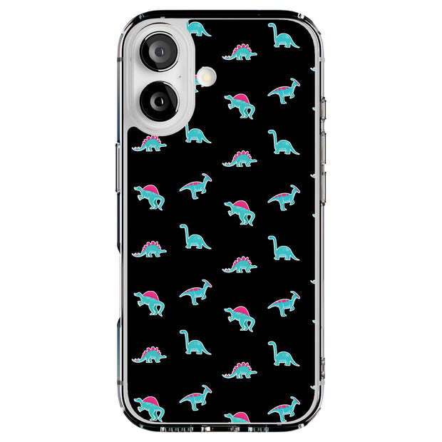 Dinosaurs Shape Tough Cases For Apple iPhone (17, 16, 15, 14, 13, 12, 11, X, SE, 8, 7/ Air, Plus, Pro, Max, Mini, XR, XS), Print in USA