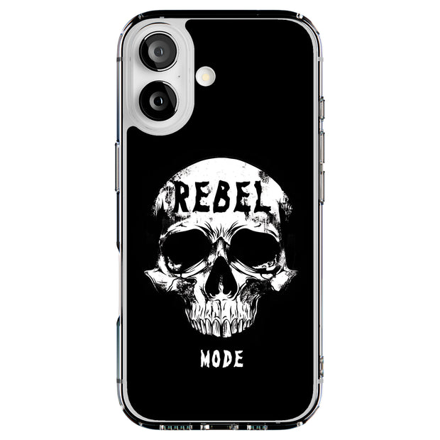 Rebel Skull Tough Cases For Apple iPhone (17, 16, 15, 14, 13, 12, 11, X, SE, 8, 7/ Air, Plus, Pro, Max, Mini, XR, XS), Print in USA