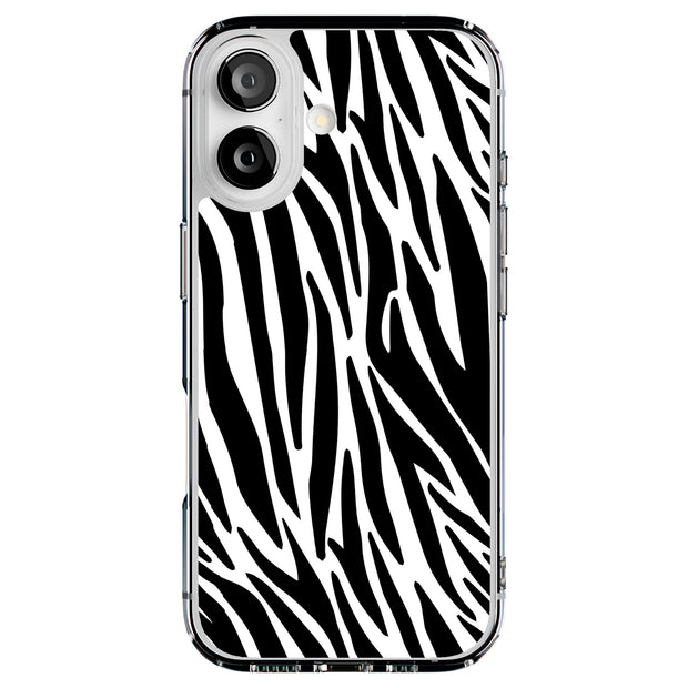 Zebra 2 Tough Cases For Apple iPhone (17, 16, 15, 14, 13, 12, 11, X, SE, 8, 7/ Air, Plus, Pro, Max, Mini, XR, XS), Print in USA