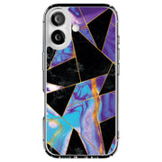 Purple Marble Tough Cases For Apple iPhone (17, 16, 15, 14, 13, 12, 11, X, SE, 8, 7/ Air, Plus, Pro, Max, Mini, XR, XS), Print in USA