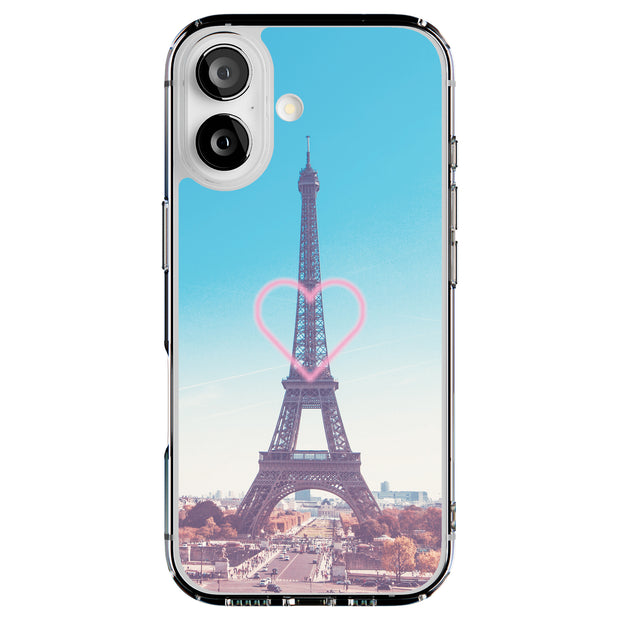Fall in Paris Tough Cases For Apple iPhone (17, 16, 15, 14, 13, 12, 11, X, SE, 8, 7/ Air, Plus, Pro, Max, Mini, XR, XS), Print in USA