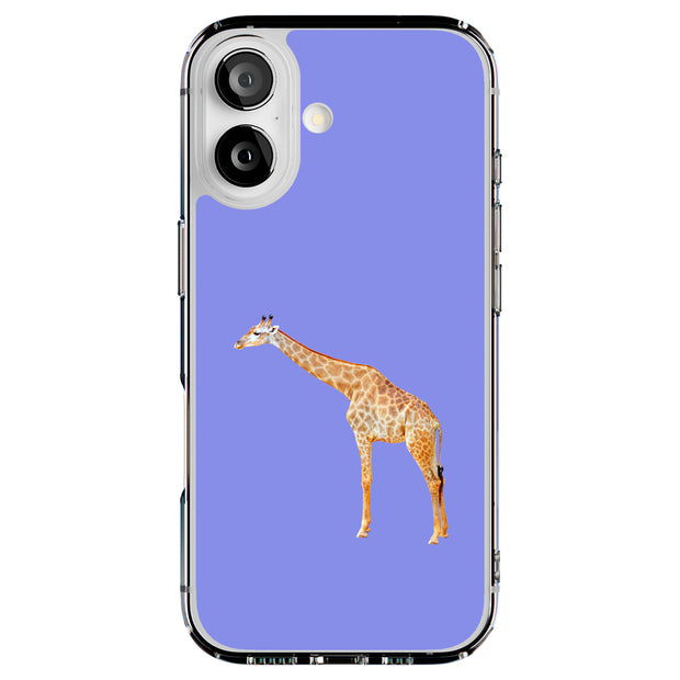 Giraffe Photo Tough Cases For Apple iPhone (17, 16, 15, 14, 13, 12, 11, X, SE, 8, 7/ Air, Plus, Pro, Max, Mini, XR, XS), Print in USA