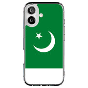 Flag Pakistan Tough Cases For Apple iPhone (17, 16, 15, 14, 13, 12, 11, X, SE, 8, 7/ Air, Plus, Pro, Max, Mini, XR, XS), Print in USA