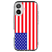 Flag America Tough Cases For Apple iPhone (17, 16, 15, 14, 13, 12, 11, X, SE, 8, 7/ Air, Plus, Pro, Max, Mini, XR, XS), Print in USA