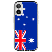 Flag Australia Tough Cases For Apple iPhone (17, 16, 15, 14, 13, 12, 11, X, SE, 8, 7/ Air, Plus, Pro, Max, Mini, XR, XS), Print in USA
