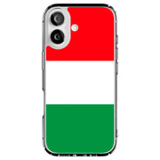 Flag Italy Tough Cases For Apple iPhone (17, 16, 15, 14, 13, 12, 11, X, SE, 8, 7/ Air, Plus, Pro, Max, Mini, XR, XS), Print in USA