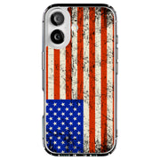 America Flag  Tough Cases For Apple iPhone (17, 16, 15, 14, 13, 12, 11, X, SE, 8, 7/ Air, Plus, Pro, Max, Mini, XR, XS), Print in USA