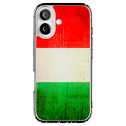 Old Flag Italy Tough Cases For Apple iPhone (17, 16, 15, 14, 13, 12, 11, X, SE, 8, 7/ Air, Plus, Pro, Max, Mini, XR, XS), Print in USA