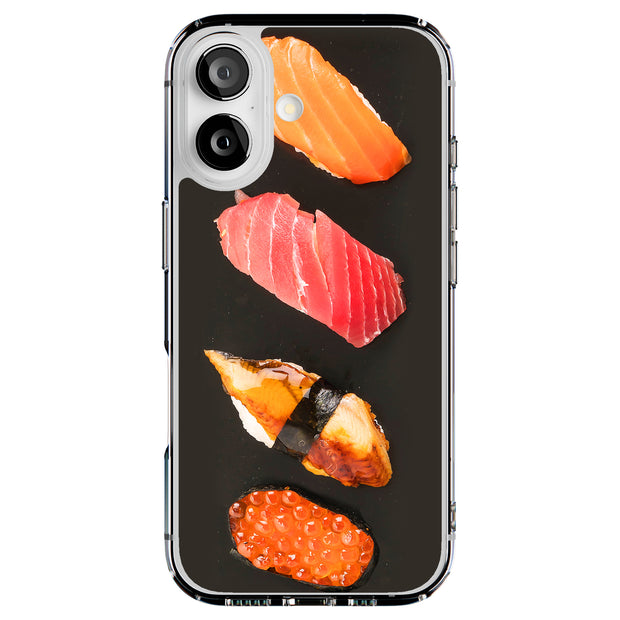 Sushi Tough Cases For Apple iPhone (17, 16, 15, 14, 13, 12, 11, X, SE, 8, 7/ Air, Plus, Pro, Max, Mini, XR, XS), Print in USA