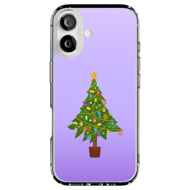 Xmas Tree Tough Cases For Apple iPhone (17, 16, 15, 14, 13, 12, 11, X, SE, 8, 7/ Air, Plus, Pro, Max, Mini, XR, XS), Print in USA
