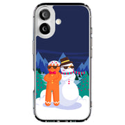 Cool Snowman Tough Cases For Apple iPhone (17, 16, 15, 14, 13, 12, 11, X, SE, 8, 7/ Air, Plus, Pro, Max, Mini, XR, XS), Print in USA
