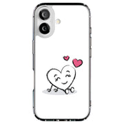 Heart 1 Tough Cases For Apple iPhone (17, 16, 15, 14, 13, 12, 11, X, SE, 8, 7/ Air, Plus, Pro, Max, Mini, XR, XS), Print in USA
