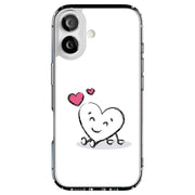 Heart 2 Tough Cases For Apple iPhone (17, 16, 15, 14, 13, 12, 11, X, SE, 8, 7/ Air, Plus, Pro, Max, Mini, XR, XS), Print in USA