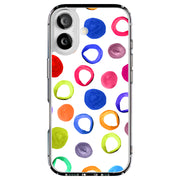 Polka Dot 2 Tough Cases For Apple iPhone (17, 16, 15, 14, 13, 12, 11, X, SE, 8, 7/ Air, Plus, Pro, Max, Mini, XR, XS), Print in USA