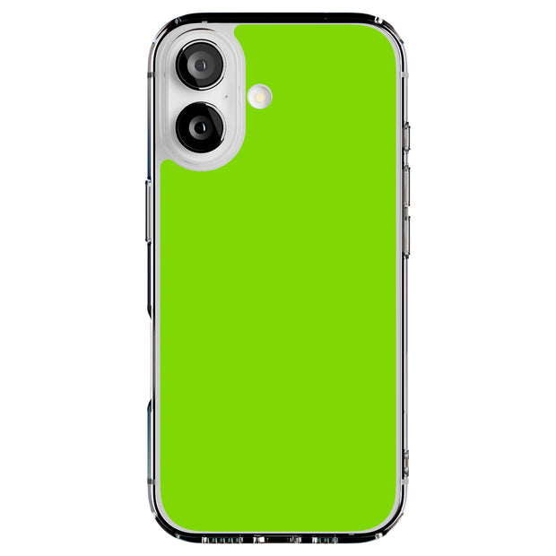 Yellow Green Tough Cases For Apple iPhone (17, 16, 15, 14, 13, 12, 11, X, SE, 8, 7/ Air, Plus, Pro, Max, Mini, XR, XS), Print in USA