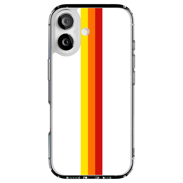 Race Stripe 11 Tough Cases For Apple iPhone (17, 16, 15, 14, 13, 12, 11, X, SE, 8, 7/ Air, Plus, Pro, Max, Mini, XR, XS), Print in USA