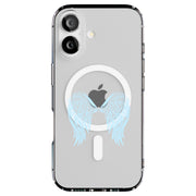 Blue Wings 1 Tough Cases For Apple iPhone (17, 16, 15, 14, 13, 12, 11, X, SE, 8, 7/ Air, Plus, Pro, Max, Mini, XR, XS), Print in USA