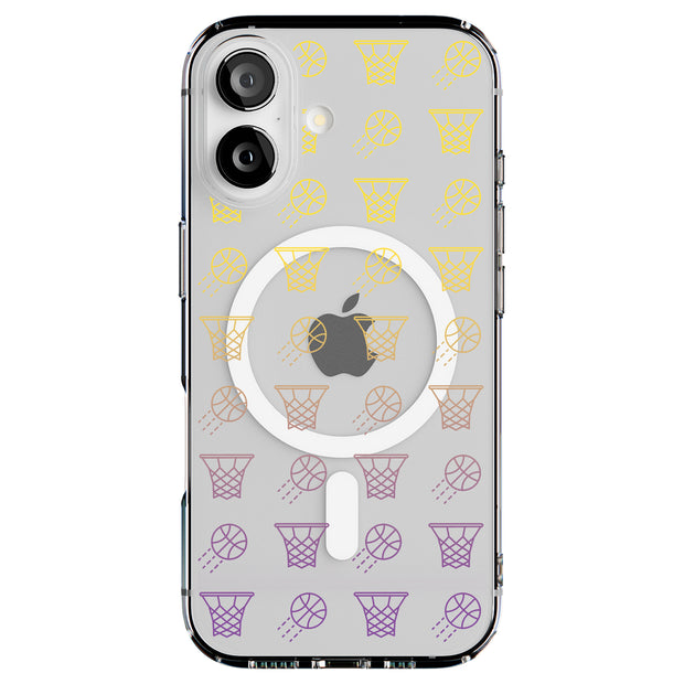 Basketball 2 Tough Cases For Apple iPhone (17, 16, 15, 14, 13, 12, 11, X, SE, 8, 7/ Air, Plus, Pro, Max, Mini, XR, XS), Print in USA
