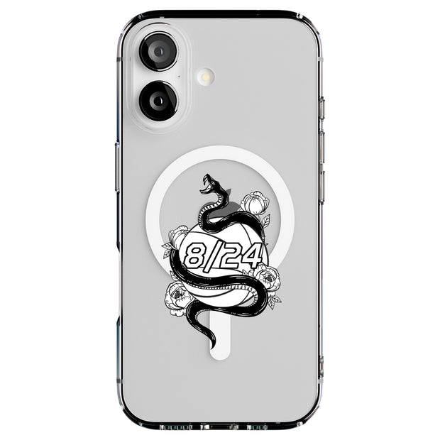 Kobe Mamba Clr Tough Cases For Apple iPhone (17, 16, 15, 14, 13, 12, 11, X, SE, 8, 7/ Air, Plus, Pro, Max, Mini, XR, XS), Print in USA