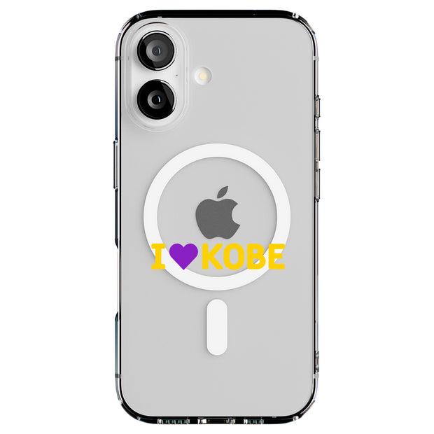 Love Kobe 4 Tough Cases For Apple iPhone (17, 16, 15, 14, 13, 12, 11, X, SE, 8, 7/ Air, Plus, Pro, Max, Mini, XR, XS), Print in USA