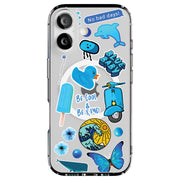 Butterfly Duck Tough Cases For Apple iPhone (17, 16, 15, 14, 13, 12, 11, X, SE, 8, 7/ Air, Plus, Pro, Max, Mini, XR, XS), Print in USA