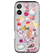 Baby Collage Tough Cases For Apple iPhone (17, 16, 15, 14, 13, 12, 11, X, SE, 8, 7/ Air, Plus, Pro, Max, Mini, XR, XS), Print in USA