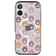 Cat Paw 3 Tough Cases For Apple iPhone (17, 16, 15, 14, 13, 12, 11, X, SE, 8, 7/ Air, Plus, Pro, Max, Mini, XR, XS), Print in USA