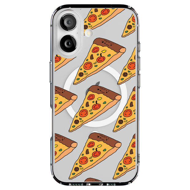 Pizza Tough Cases For Apple iPhone (17, 16, 15, 14, 13, 12, 11, X, SE, 8, 7/ Air, Plus, Pro, Max, Mini, XR, XS), Print in USA