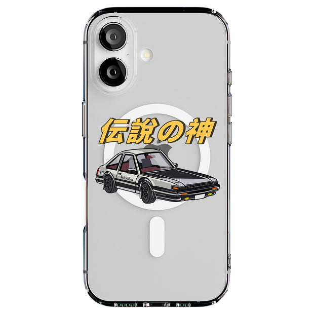 AE86 Car Style Tough Cases For Apple iPhone (17, 16, 15, 14, 13, 12, 11, X, SE, 8, 7/ Air, Plus, Pro, Max, Mini, XR, XS), Print in USA