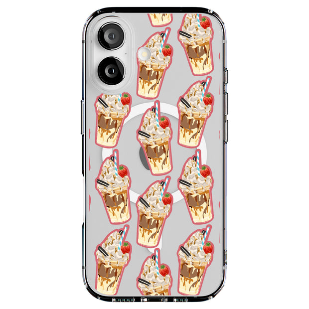 Ice Cream Tough Cases For Apple iPhone (17, 16, 15, 14, 13, 12, 11, X, SE, 8, 7/ Air, Plus, Pro, Max, Mini, XR, XS), Print in USA