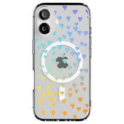 Gradient Hearts Tough Cases For Apple iPhone (17, 16, 15, 14, 13, 12, 11, X, SE, 8, 7/ Air, Plus, Pro, Max, Mini, XR, XS), Print in USA
