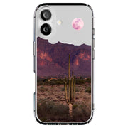 Twilight Cactus Tough Cases For Apple iPhone (17, 16, 15, 14, 13, 12, 11, X, SE, 8, 7/ Air, Plus, Pro, Max, Mini, XR, XS), Print in USA