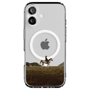 Horse Riding Tough Cases For Apple iPhone (17, 16, 15, 14, 13, 12, 11, X, SE, 8, 7/ Air, Plus, Pro, Max, Mini, XR, XS), Print in USA