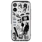 Grunge Collage5 Tough Cases For Apple iPhone (17, 16, 15, 14, 13, 12, 11, X, SE, 8, 7/ Air, Plus, Pro, Max, Mini, XR, XS), Print in USA