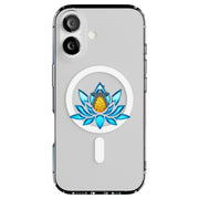 Blue Lotus Tough Cases For Apple iPhone (17, 16, 15, 14, 13, 12, 11, X, SE, 8, 7/ Air, Plus, Pro, Max, Mini, XR, XS), Print in USA