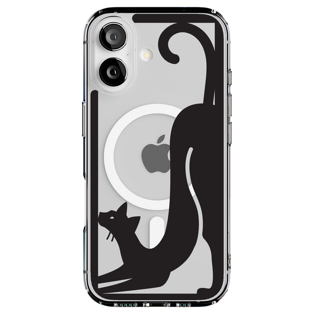 Cat Décor 1 Tough Cases For Apple iPhone (17, 16, 15, 14, 13, 12, 11, X, SE, 8, 7/ Air, Plus, Pro, Max, Mini, XR, XS), Print in USA