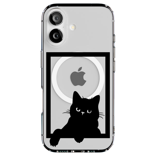 Cat Décor 2 Tough Cases For Apple iPhone (17, 16, 15, 14, 13, 12, 11, X, SE, 8, 7/ Air, Plus, Pro, Max, Mini, XR, XS), Print in USA