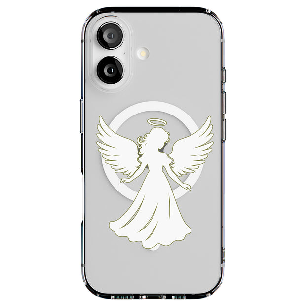 Heavenly Angel Tough Cases For Apple iPhone (17, 16, 15, 14, 13, 12, 11, X, SE, 8, 7/ Air, Plus, Pro, Max, Mini, XR, XS), Print in USA