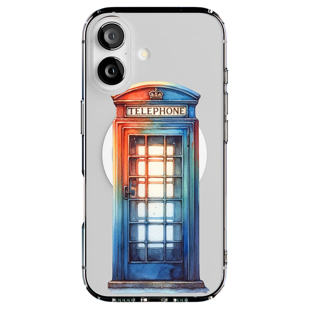 Phone Booth 2 Tough Cases For Apple iPhone (17, 16, 15, 14, 13, 12, 11, X, SE, 8, 7/ Air, Plus, Pro, Max, Mini, XR, XS), Print in USA