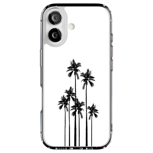 Palm Trees Tough Cases For Apple iPhone (17, 16, 15, 14, 13, 12, 11, X, SE, 8, 7/ Air, Plus, Pro, Max, Mini, XR, XS), Print in USA