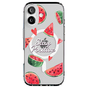 Watermelon Tough Cases For Apple iPhone (17, 16, 15, 14, 13, 12, 11, X, SE, 8, 7/ Air, Plus, Pro, Max, Mini, XR, XS), Print in USA