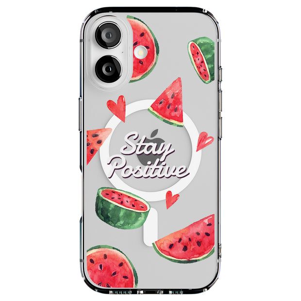 Watermelon Tough Cases For Apple iPhone (17, 16, 15, 14, 13, 12, 11, X, SE, 8, 7/ Air, Plus, Pro, Max, Mini, XR, XS), Print in USA