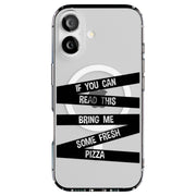 Bring Me Pizza Tough Cases For Apple iPhone (17, 16, 15, 14, 13, 12, 11, X, SE, 8, 7/ Air, Plus, Pro, Max, Mini, XR, XS), Print in USA