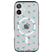 Cute Dinosaur Tough Cases For Apple iPhone (17, 16, 15, 14, 13, 12, 11, X, SE, 8, 7/ Air, Plus, Pro, Max, Mini, XR, XS), Print in USA