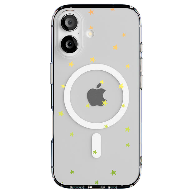 Star RainBow Tough Cases For Apple iPhone (17, 16, 15, 14, 13, 12, 11, X, SE, 8, 7/ Air, Plus, Pro, Max, Mini, XR, XS), Print in USA