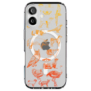 Juicey Animal Tough Cases For Apple iPhone (17, 16, 15, 14, 13, 12, 11, X, SE, 8, 7/ Air, Plus, Pro, Max, Mini, XR, XS), Print in USA