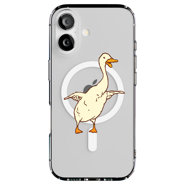 Cute Ducky Tough Cases For Apple iPhone (17, 16, 15, 14, 13, 12, 11, X, SE, 8, 7/ Air, Plus, Pro, Max, Mini, XR, XS), Print in USA