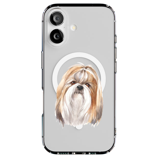 Dog Painting 1 Tough Cases For Apple iPhone (17, 16, 15, 14, 13, 12, 11, X, SE, 8, 7/ Air, Plus, Pro, Max, Mini, XR, XS), Print in USA